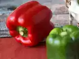 Recept Hur man skalar bakad paprika