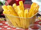 Recept Skuldfri friterad polenta: krispig, gyllene och perfekt i air fryer!