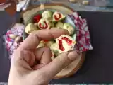 Recept Franui med pistage, läckert belagda hallon, smältande och krispiga
