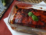 Recept Courgette parmigiana i fritös: snabb, lätt och krispig