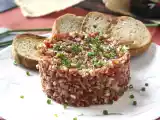Recept Tartar de fuet: en expressversion av den klassiska bifftartaren