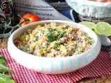 Recept Quinoasallad med smak av tabbouleh: uppfriskande och till och med hälsosammare