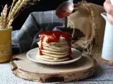 Recept Mjuka veganska pannkakor med linägg: enkelt och äggfritt recept