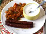 Recept Hur tillagar man merguez-korvar i en airfryer?