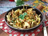Recept Frango à brás: den perfekta portugisiska rätten för att använda upp kycklingrester