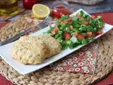 Recept Mjuka och saftiga kycklingburgare i varmluftsfritösen