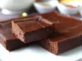 Recept Proteinbrownies med choklad och röda bönor