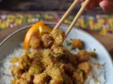 Recept Krispig tofu med apelsinsås