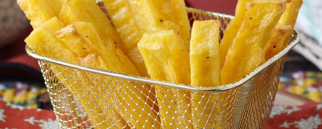 Skuldfri friterad polenta: krispig, gyllene och perfekt i air fryer!
