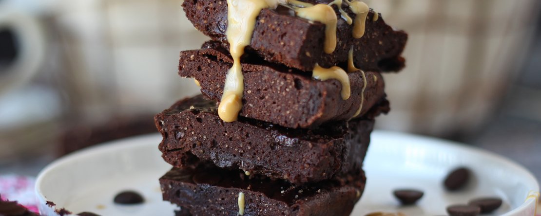 Proteinbrownie med vassle, naturligt glutenfri