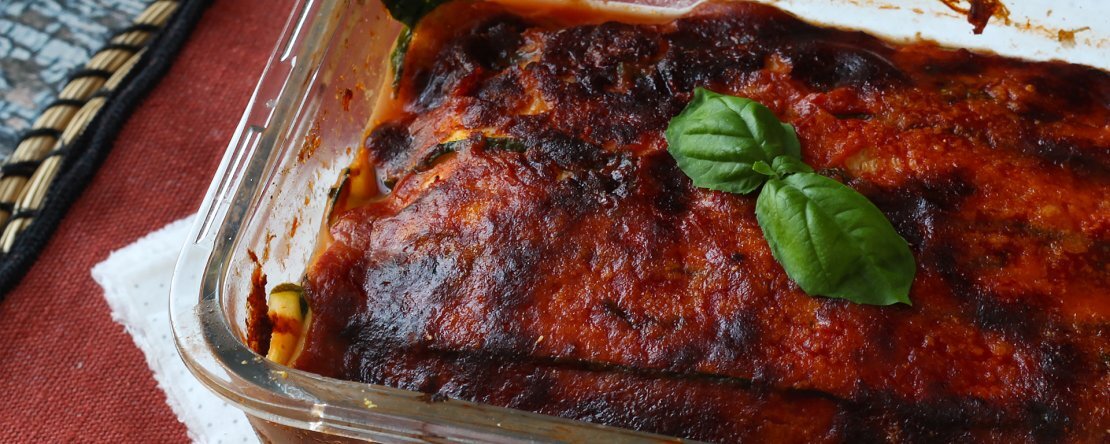 Courgette parmigiana i fritös: snabb, lätt och krispig