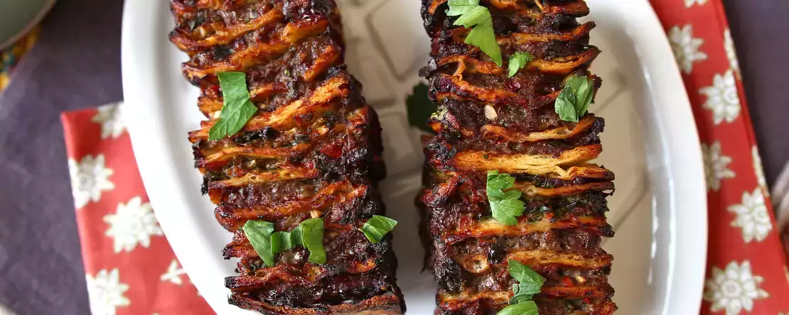 Lavash kebabspett med tortillas, enkelt att tillaga i airfryer!