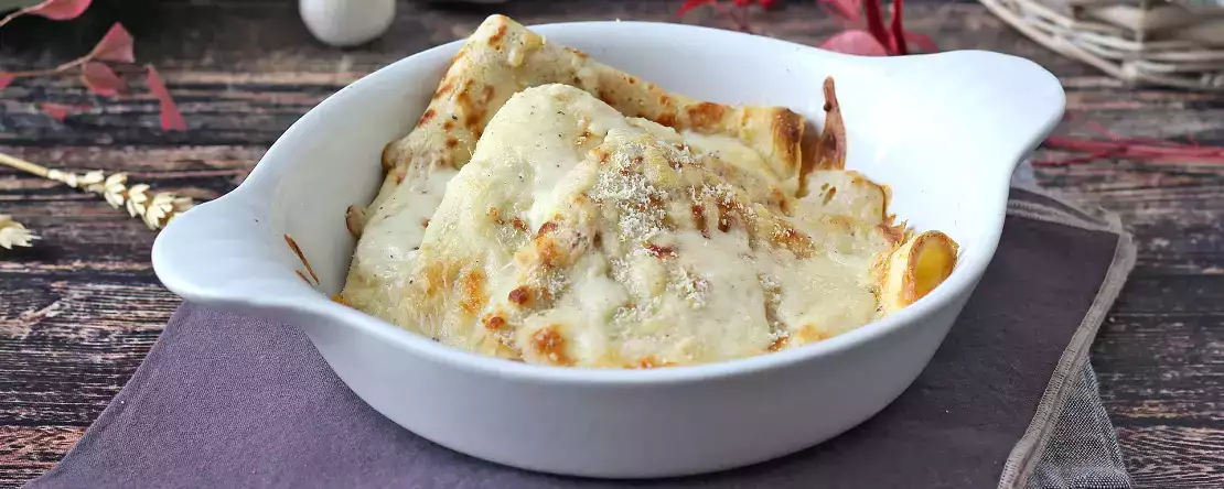 Crespelle ricotta och champinjoner: det perfekta krämiga vegetariska receptet för alla tillfällen