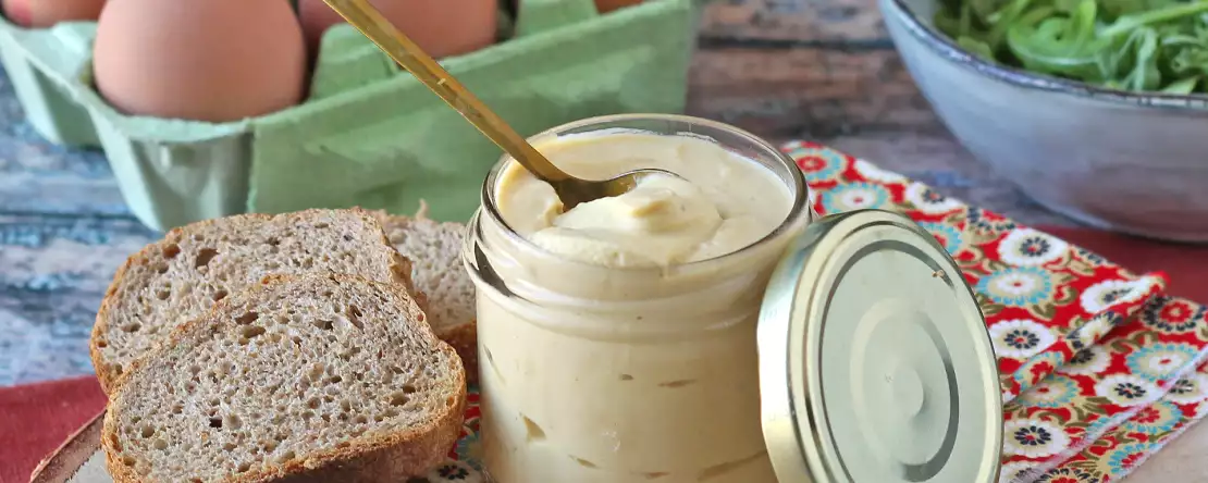 Majonnäs med kokt äggprotein: lätt, välsmakande och oljefri