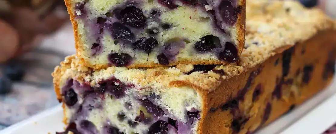 Blueberry crumble cake: tårtan som kombinerar fondant, mjukhet och krispighet!