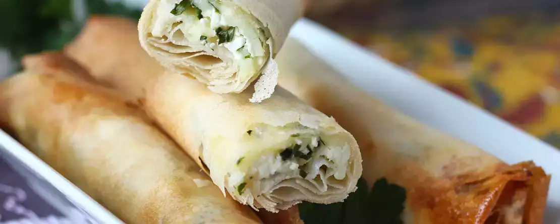 Hemlagad libanesisk rikakats - matlagning med luftfryser