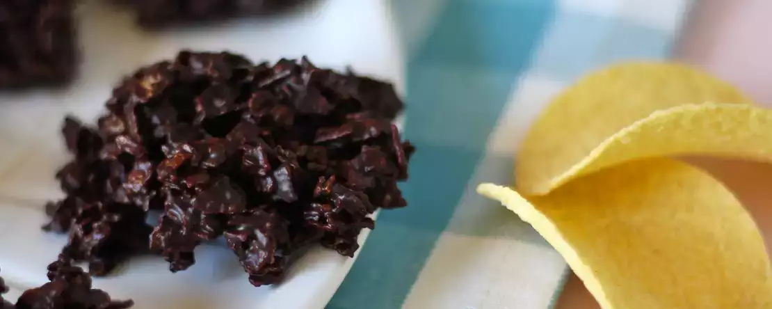 Chokladpraliner i sandrosor