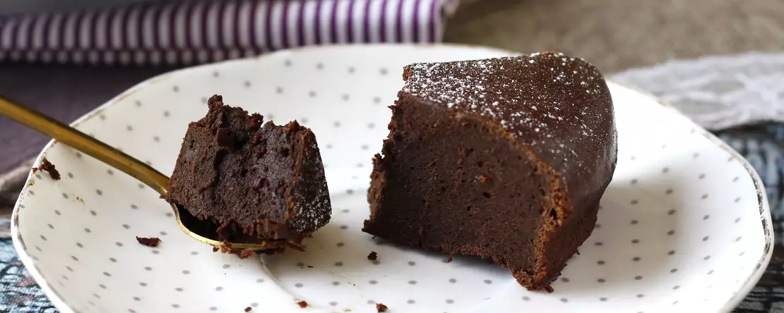 Proteinrik chokladfondant: ett enkelt recept med vassle som är lätt att tillaga