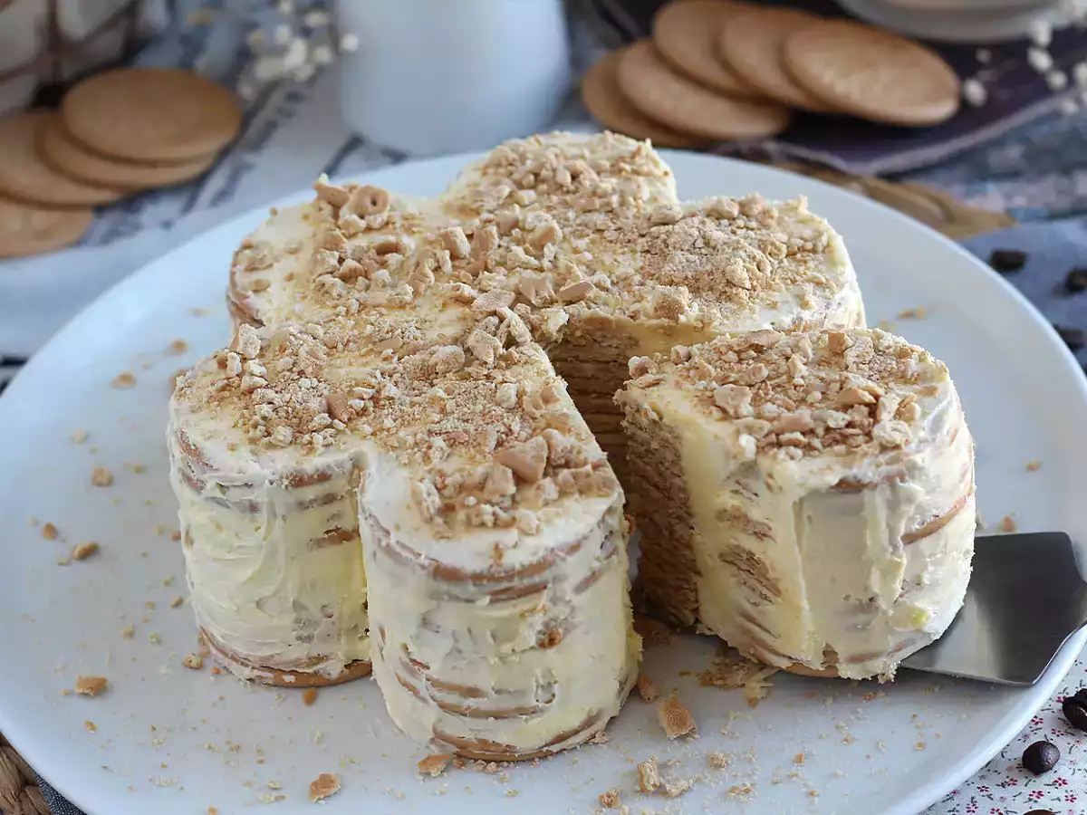 Recept Portugisisk kexkaka, bolo de bolacha