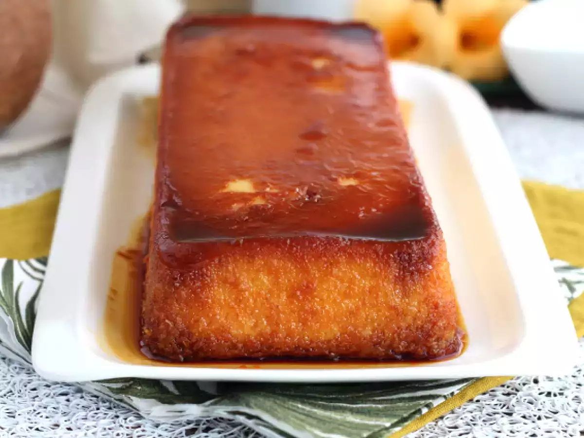 Recept Flan med kokosnöt