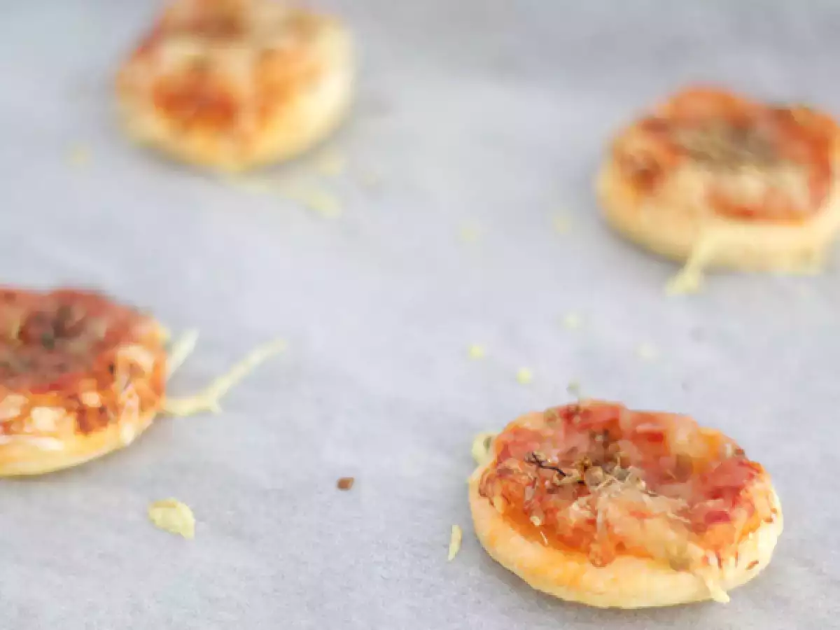 Recept Minipizzor med smördeg
