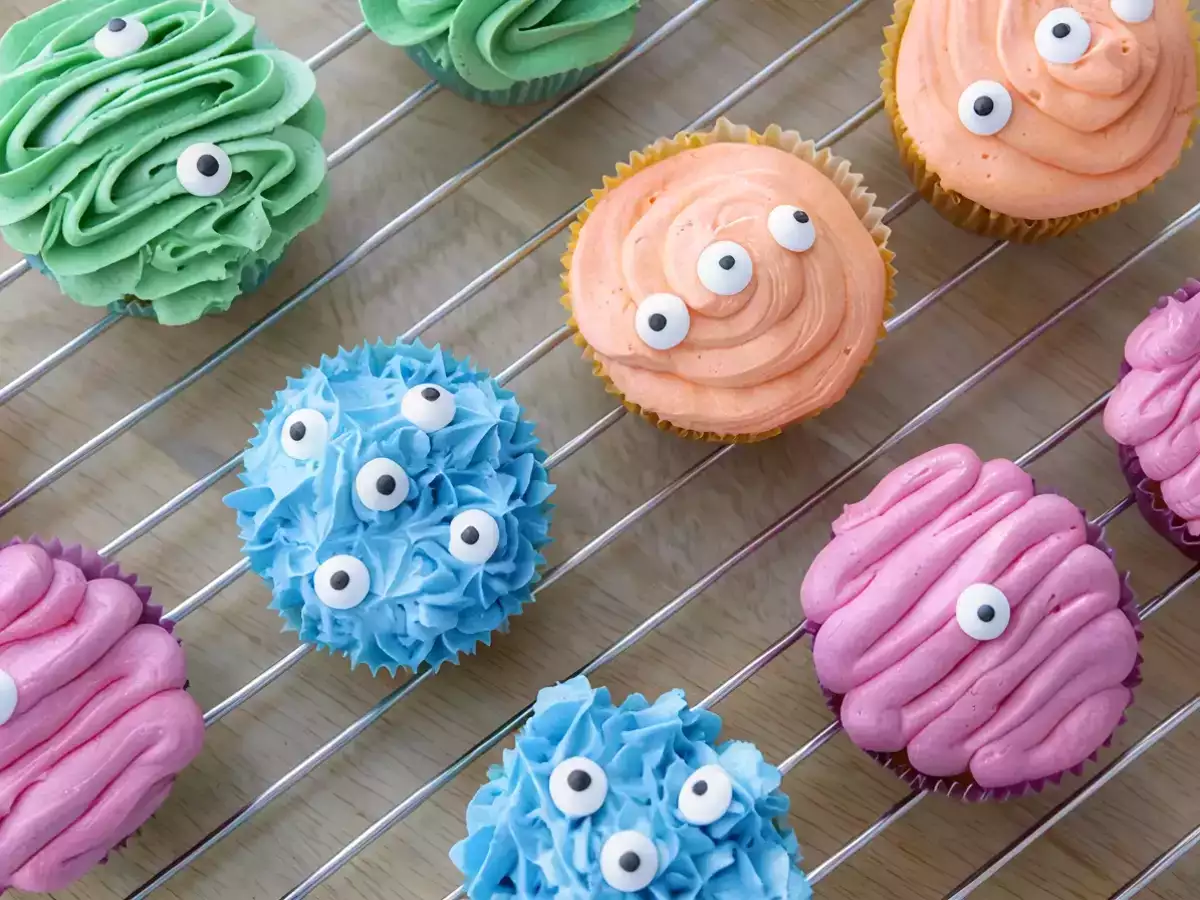 Recept Monstercupcakes till halloween