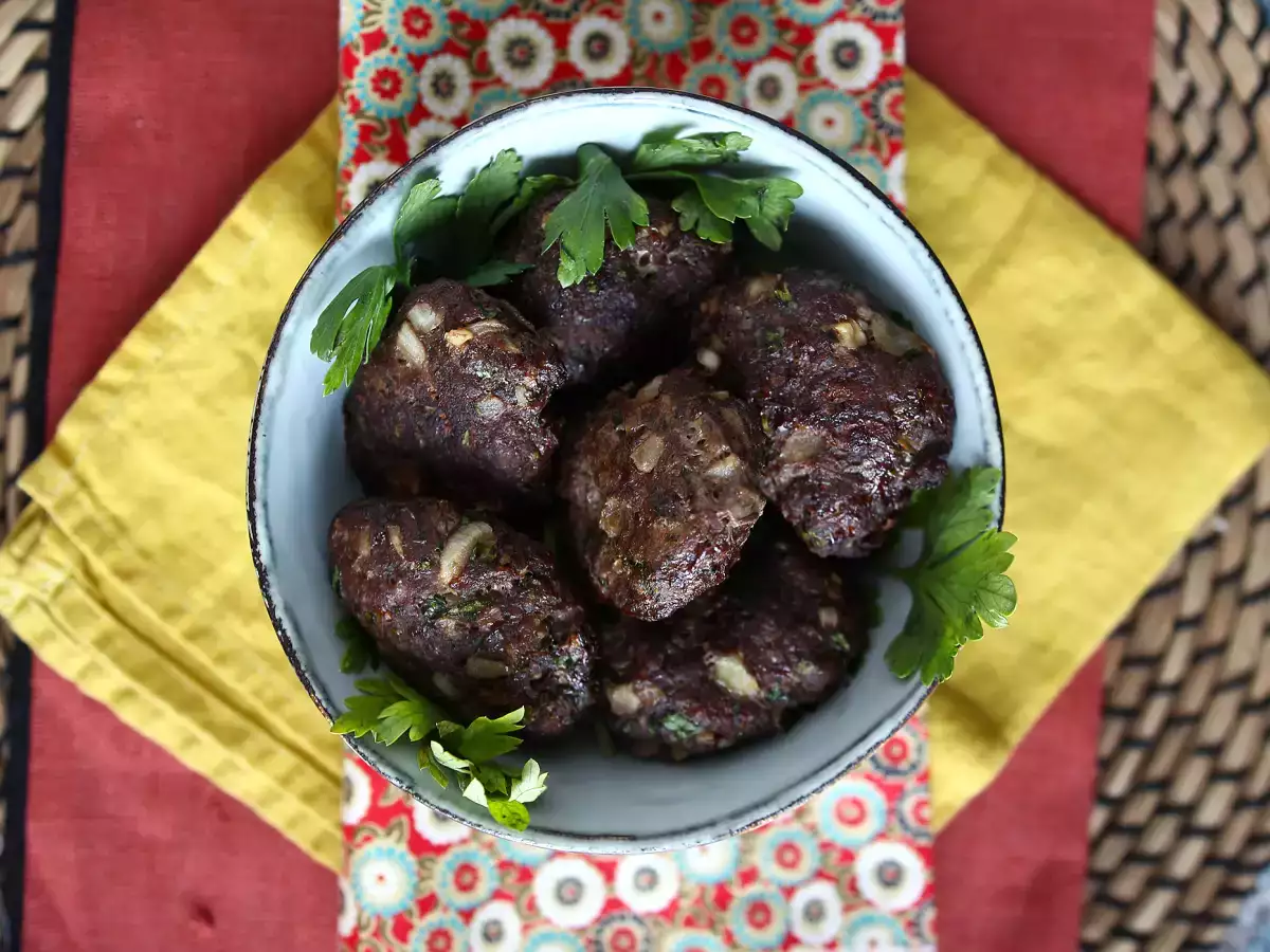 Recept Köfte - turkiska köttbullar