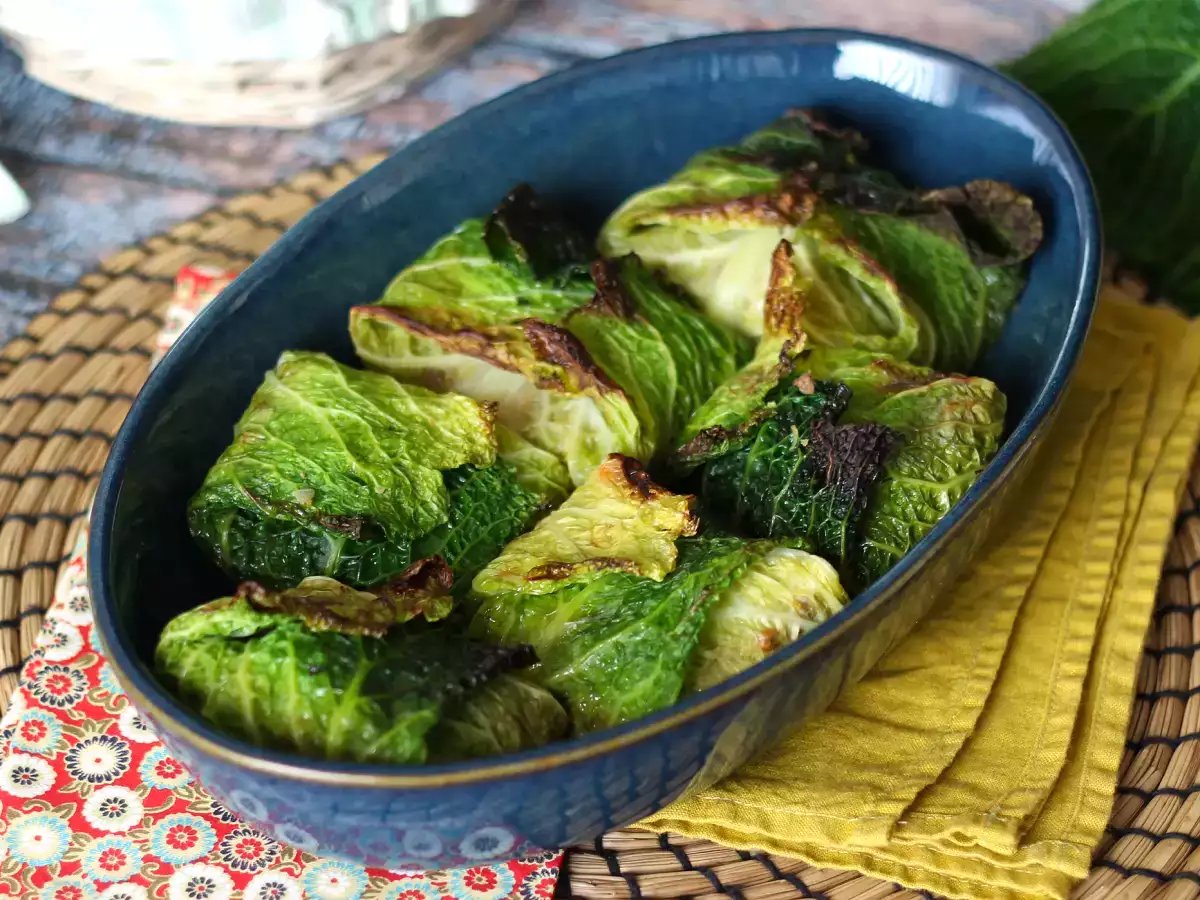 Recept Fylld kål i ugnen (för att få alla att älska denna grönsak!)