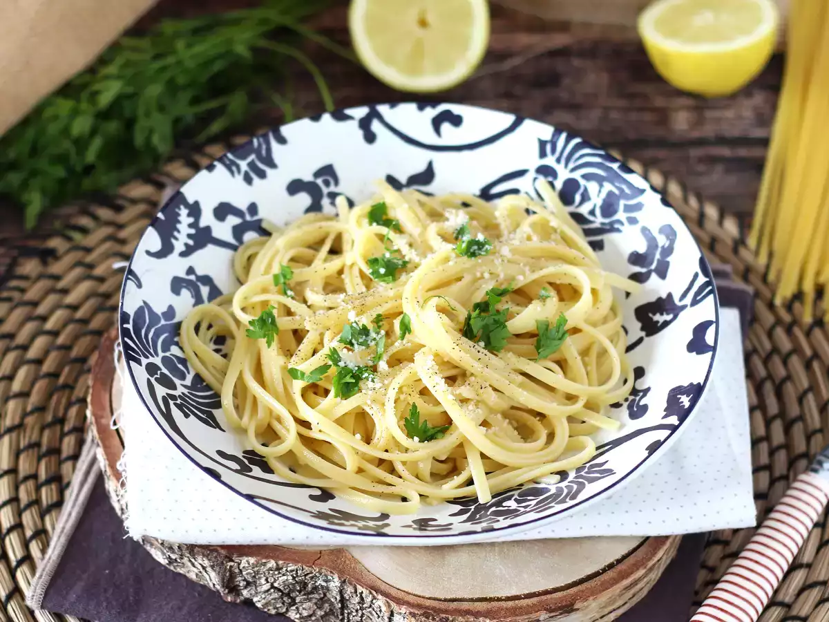 Recept Pasta med citron - pasta al limone (din framtida favorit!)