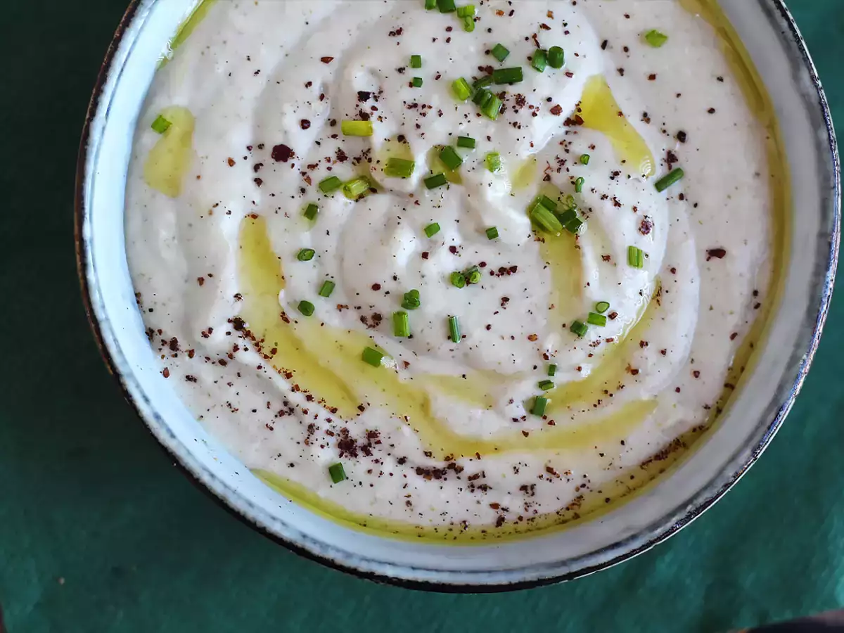 Recept Hummus med vita bönor och kokosmjölk