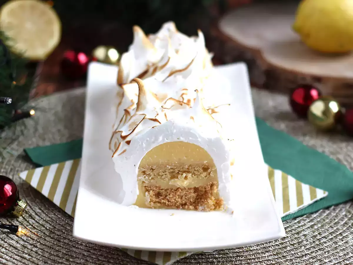 Recept Citronmarängtårta