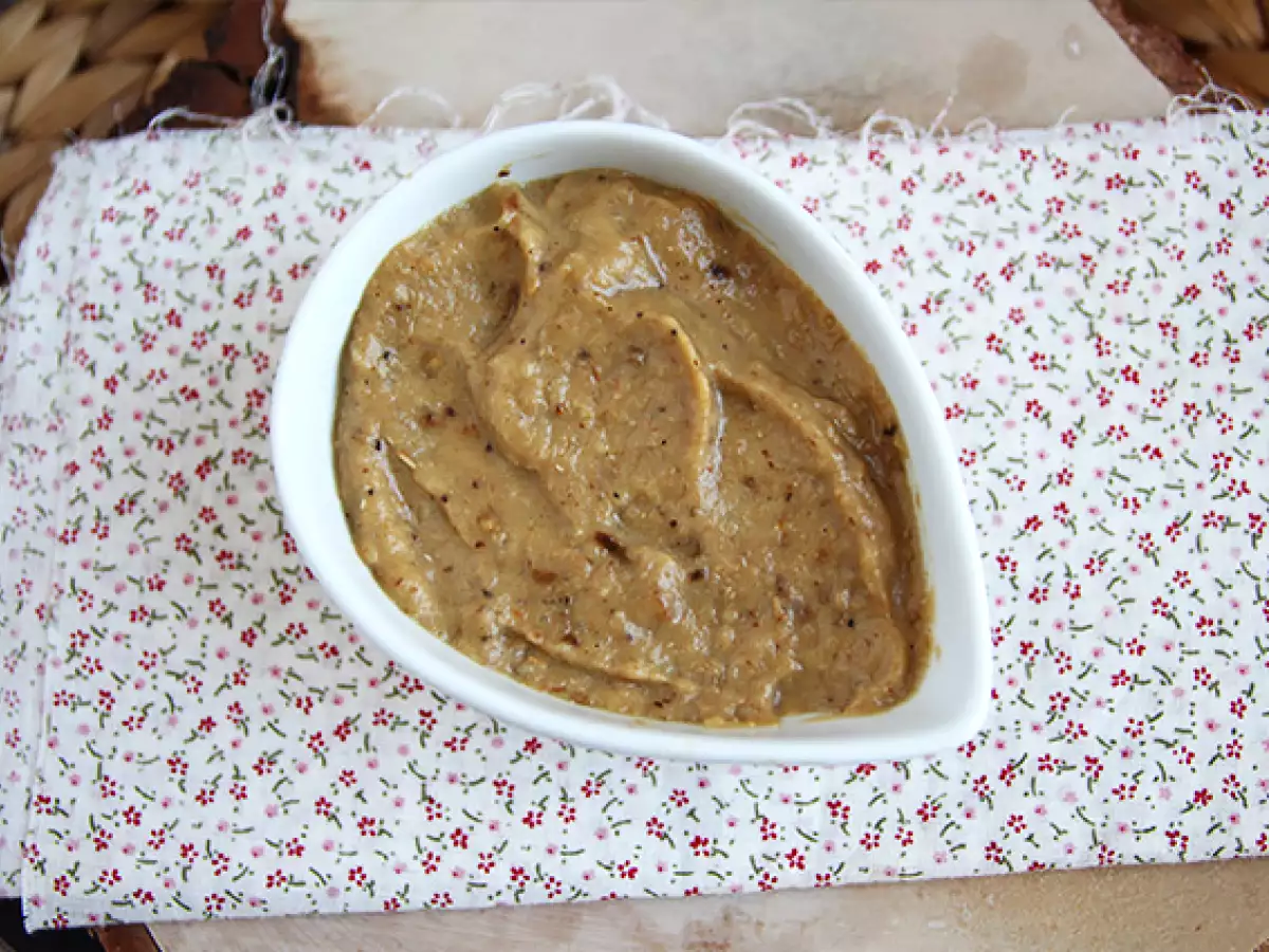 Recept Enkel auberginekaviar