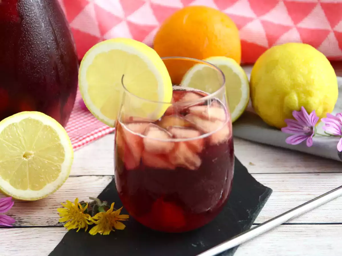 Recept Alkoholfri sangria