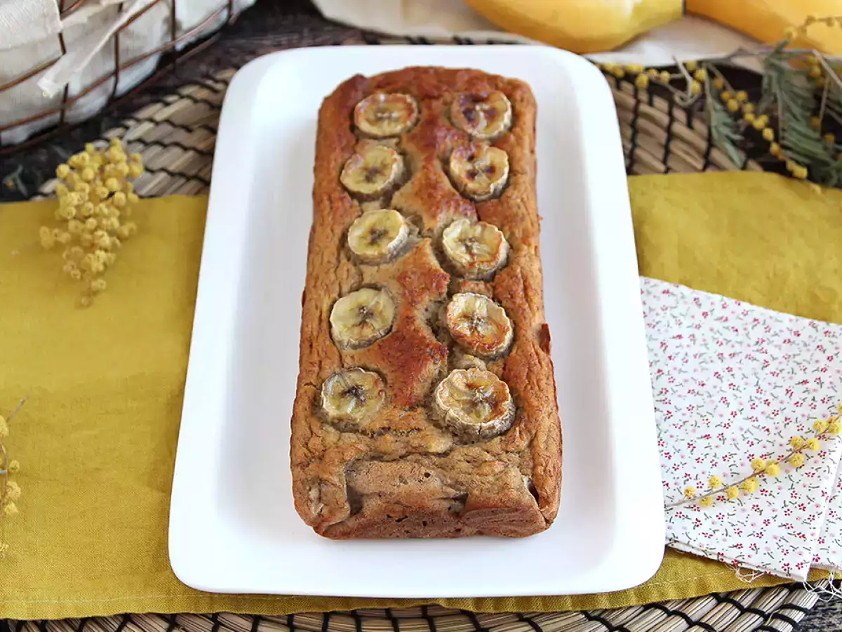 Recept Sockerfri banankaka - bananbröd