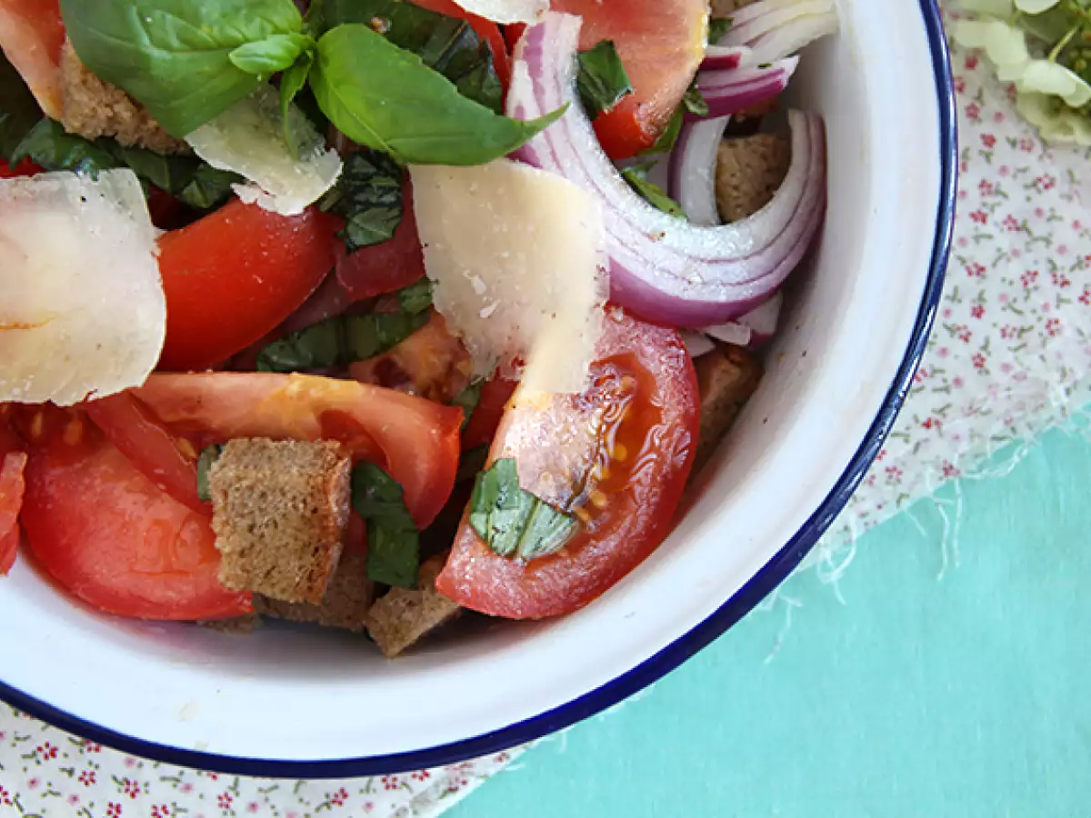 Recept Sallad panzanella
