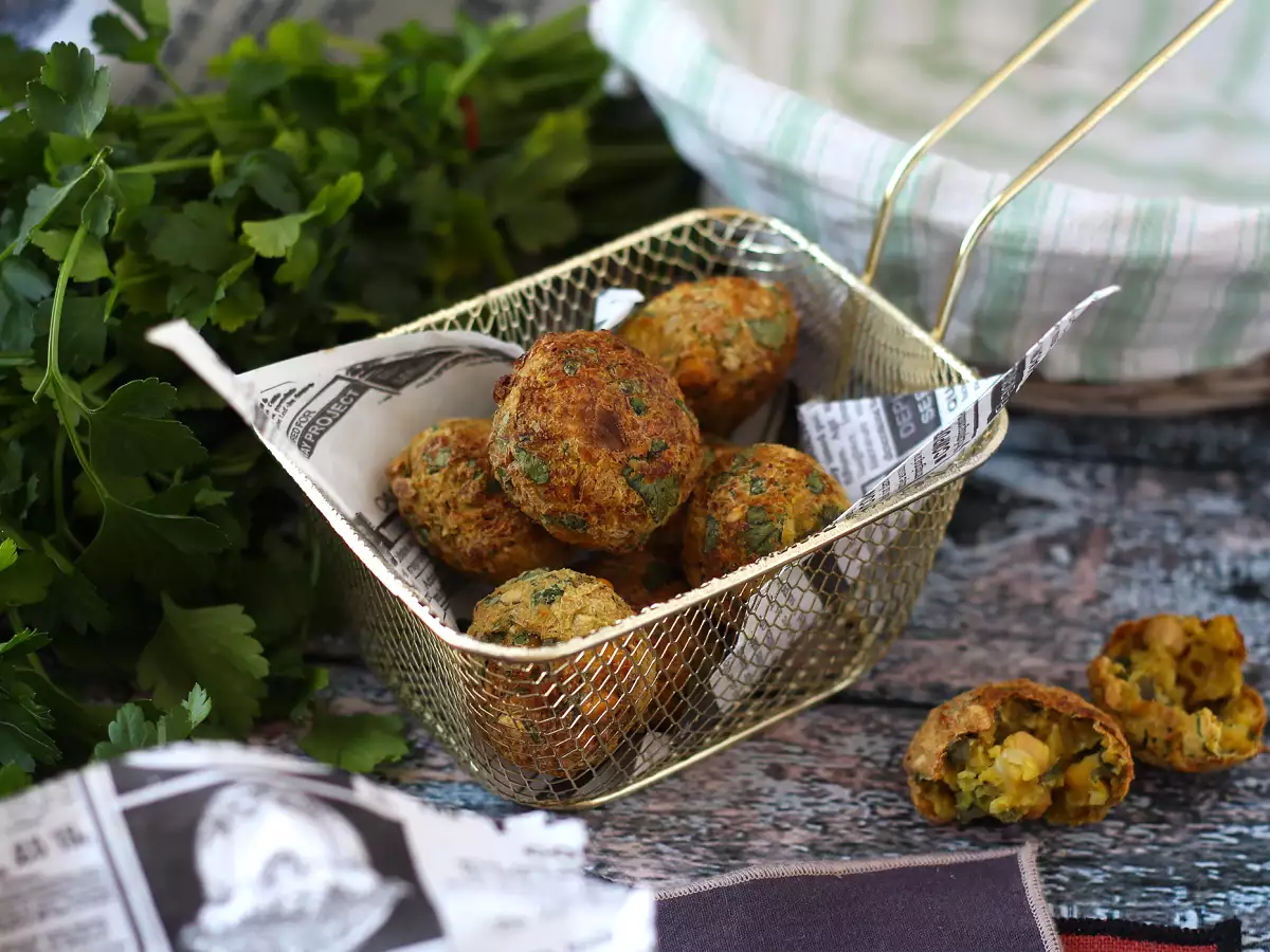Recept Falafel i air fryer för ett krispigt resultat utan fritering!