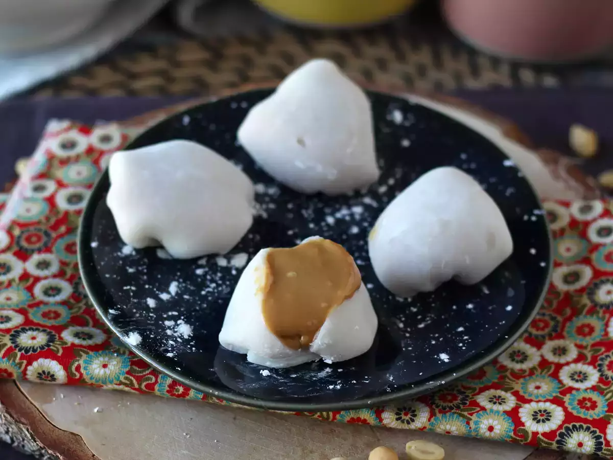 Recept Mochis med jordnötssmör