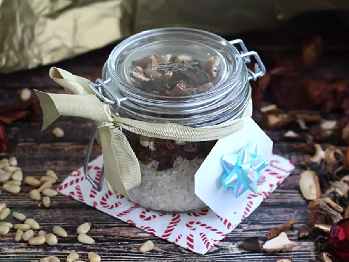 Recept Kit för risotto med svamp och soltorkade tomater