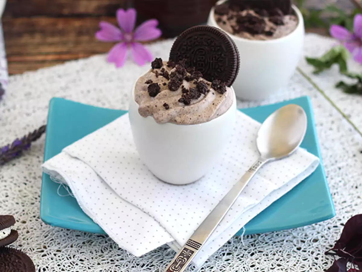 Recept Oreo kexmousse