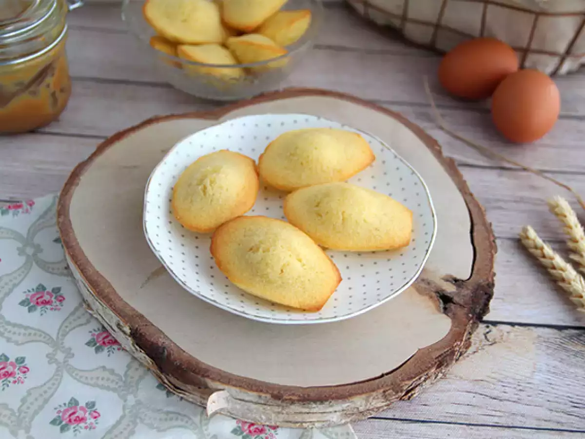 Recept Vanliga madeleines