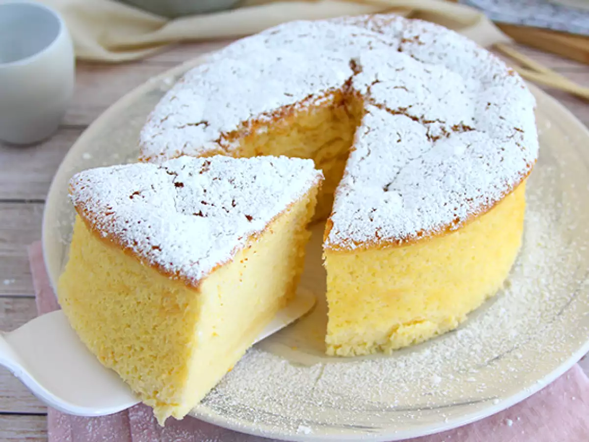 Recept Japansk cheesecake (lätt och luftig)