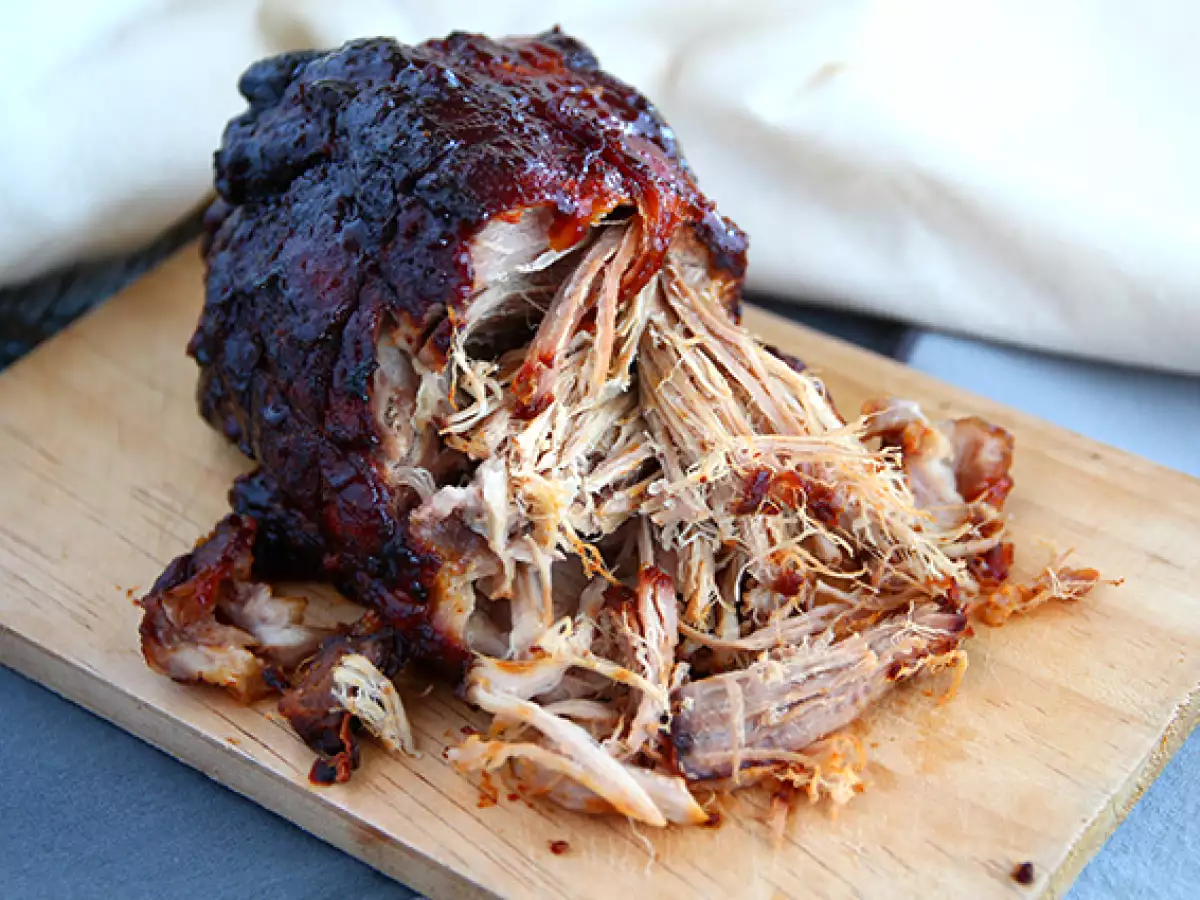 Recept Pulled pork i amerikansk stil