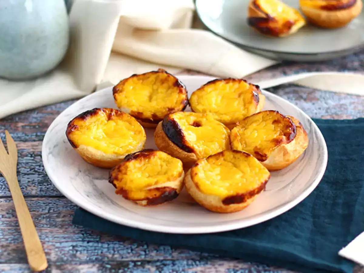 Recept Pasteis de nata (portugisiska bakverk)