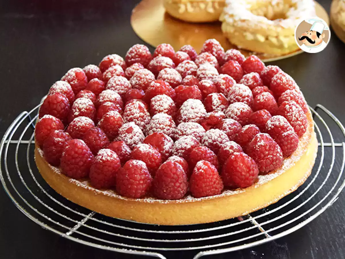 Recept Hallontårta (snabb och enkel)