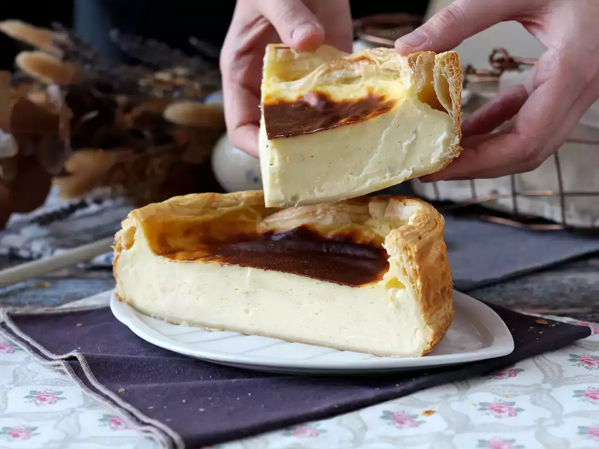 Recept Ultrakrämig flan med bakverk