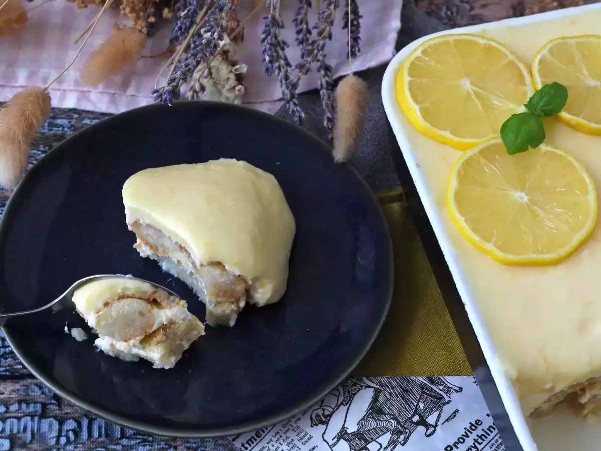 Recept Citrontiramisu, en klassiker med en syrlig twist