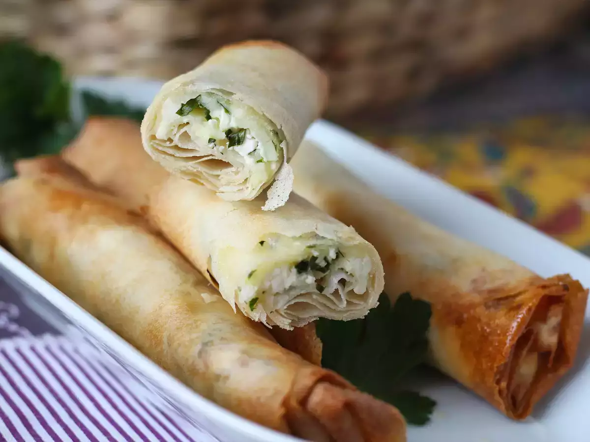 Recept Hemlagad libanesisk rikakats - matlagning med luftfryser