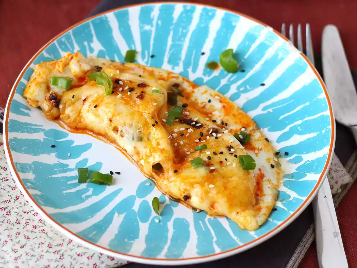 Recept Stekta ägg med honung och mozzarella, den söta, salta och kryddiga expressfrukosten!