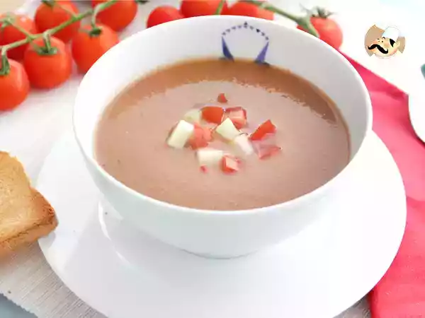Recept Andalusisk gazpacho