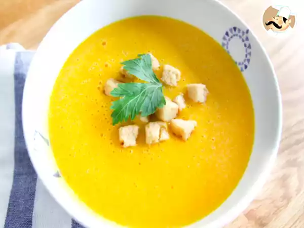 Recept Pumpasoppa med potimarron